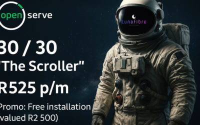 Cheapest Fibre on Openserve in Cape Town From R525 p/m